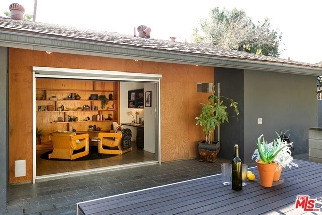 Los Angeles property deck and studio